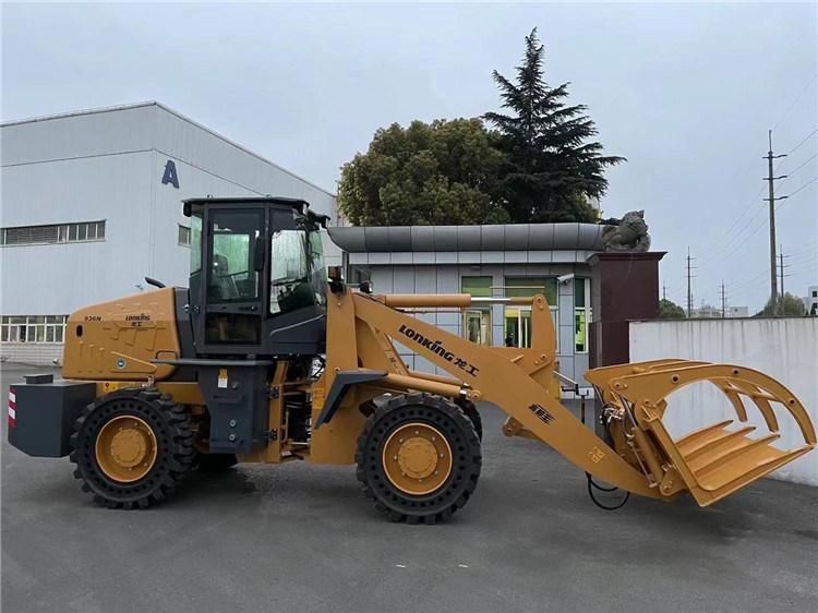 Lonking Cdm936 Mini Wheel Loader 2ton Front End Loader with Spare Parts in Stock