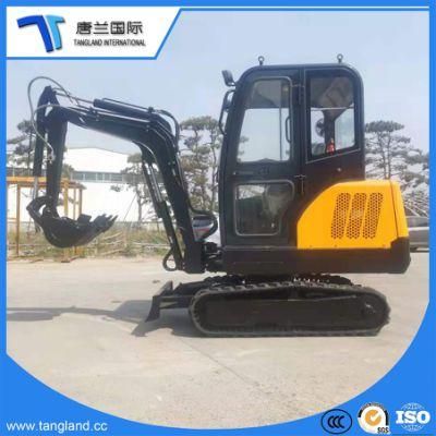 CE Whole Sale with Rubber Crawler Excavator