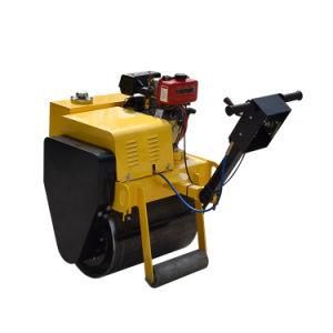 330kg Operating Weight Hand Held Manual Vibrating Single Drum Road Roller