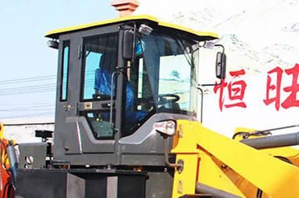 Rated Load 2600kg Diesel Drive 0.25m3 Excavator Bucket Backhoe Loader Price