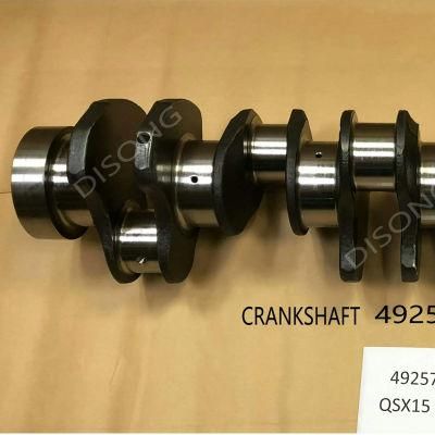 3681910 4925761 4319022 3691443 5440757 4059429 for Qsx15 X15 Engine Crankshaft Forged Steel