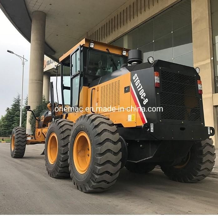 Oriemac Grader 170HP Stg170c Gr165 Sg16-3 Clg4165 Sem919 140K 717h RC Motor Grader for Sale