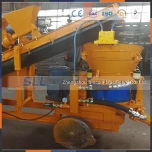 Popular Dry-Mix Concrete Shotcrete Machines with Electric Drive