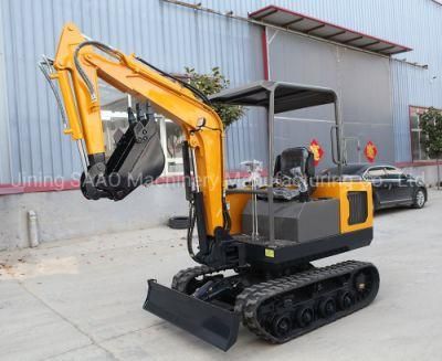 Mini Digger Machine 2.5 Ton Crawler Excavator with Roof