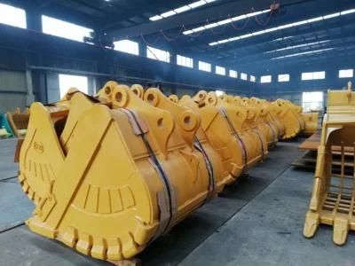 Construction Machinery Digging Bucket Heavy Duty Excavator Rock Bucket