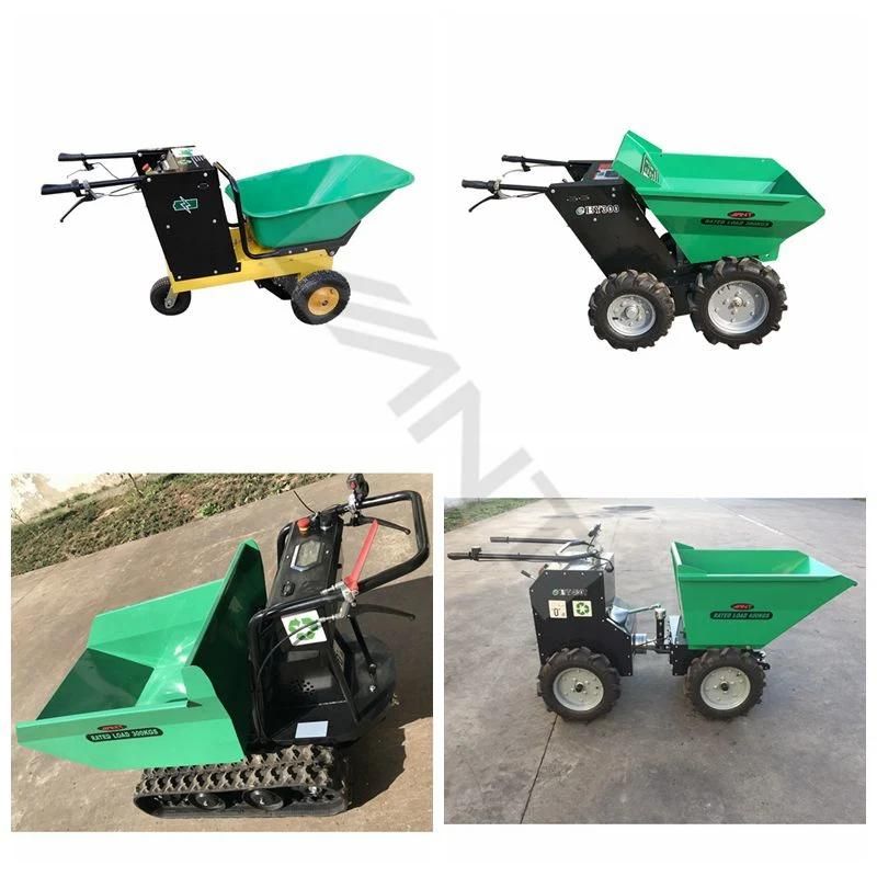 By600-6 Mini Dumper Power Barrow Truck Garden with Six Wheels