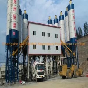 240cbm Concrete Batching Plant with 240cbm Per Batcher Concrete Mixer (HZS240)
