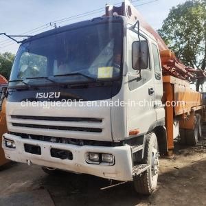 Used Concrete Pump Truck 37m Length Putzmeister M36.4 M37 Truck-Moounted Concrete Pump