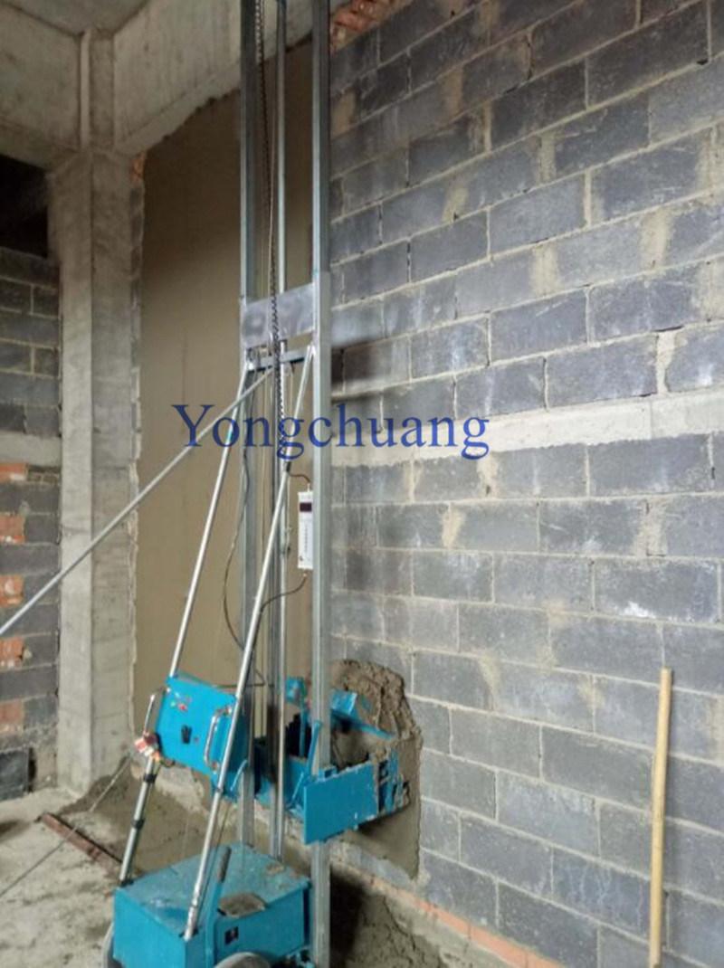 Wall Plastering Machine with Microcomputer Vertical Positioning System