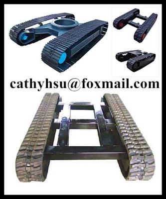 Custom Built Rubber Crawler Track Undercarriage with Payload 1-30 Ton