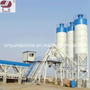 Hopper Lifting Concrete Mix Plant Specification Hzs75