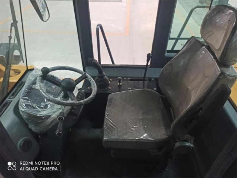 China Factory Wholesale 1/2/3/4/5ton Small Wheel Loader Small Forklift Skid Steer Loader 4WD Front Loader CE Certification Euro 5 Engine Construction Sit