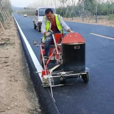 Hand-Push Thermoplastic Road Marking Machine with Hydraulic Line Driver