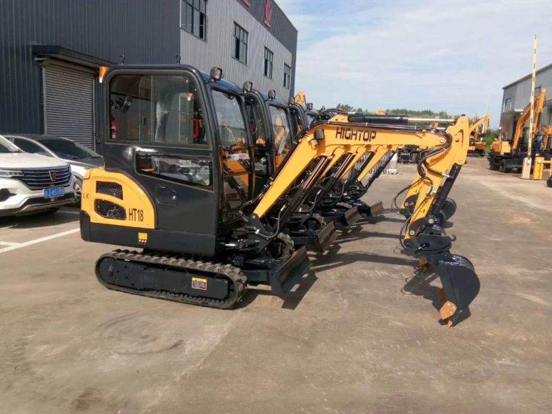 2021 Best 2ton Hydraulic Excavator Mini Excavator with CE/ISO/EPA Certification 0.04cbm Capacity Bucket