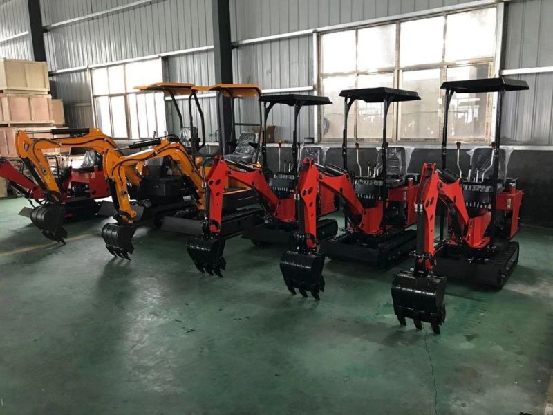 Chinese Garden Use Machine Mini Excavator 0.8t for Sale