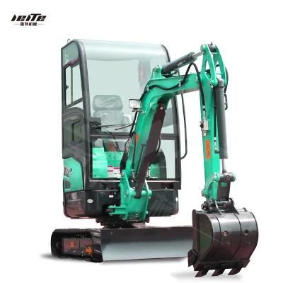Factory Sales Widely Used Crawler 2 Ton Mini Tractor Excavator Work