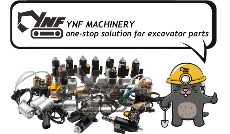 Ynf00822 Yn35V00021f1 Kwe5K-30g24ya40 Excavator Solenoid Hydraulic Pump Control Valve Spare Parts