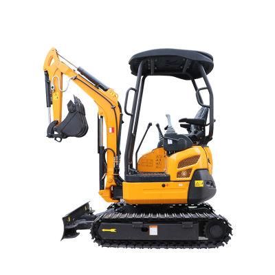 Towable Mini Excavator 1.7 Ton Crawler Digger Digging Effortless Work Shipping Free