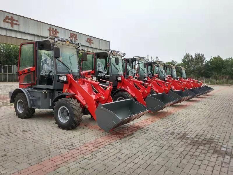 Strongbull Loader Mini Wheel Loader Zl08f