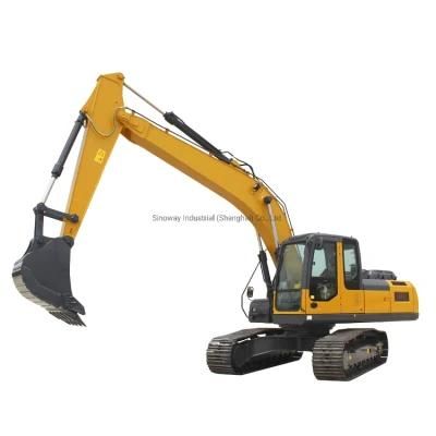 23 Ton Hydraulic Excavator Digger Sinoway Construction Machinery Excavator