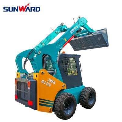 Sunward Swl3210 5ton Mini Construction Hydraulic Wheeled Skid Steer Loader