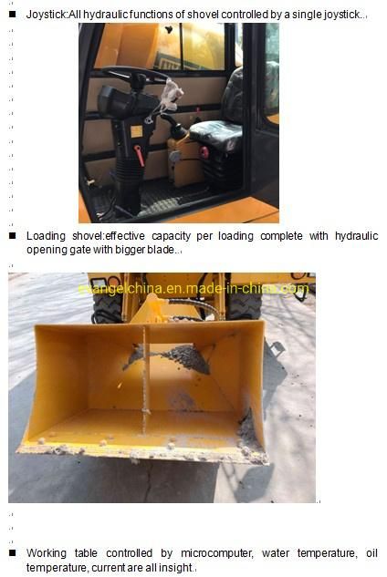 Cheap Price 2m3 Small Self Loading Concrete Mixer Hy200