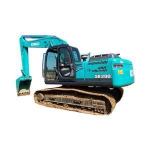 Used Digger Kobelcoo Excavator Sk200-6 Second Hand Japanese Excavator