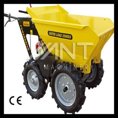 4 Wheel Mini Dumper Loader By250 250kg Loading Weight with Ce