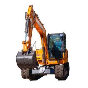 Crawler Excavator 1.5m3 Small Wheel Excavator Machinery Digger Machine