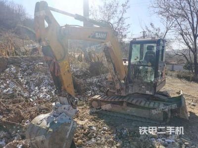 Used Mini Medium Backhoe Excavator Sany Sy60c Construction Machine Second-Hand