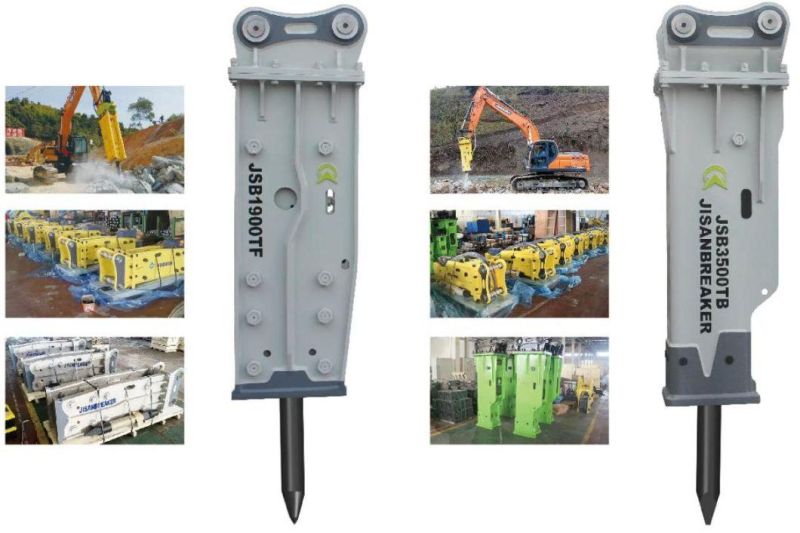 Box Type Hydraulic Breaker Jsb1900 Breaking Hammer for Excavator