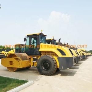 114kw Vibrating Hydraulic 18ton Single Drum Road Roller Shantui Sr18m-2