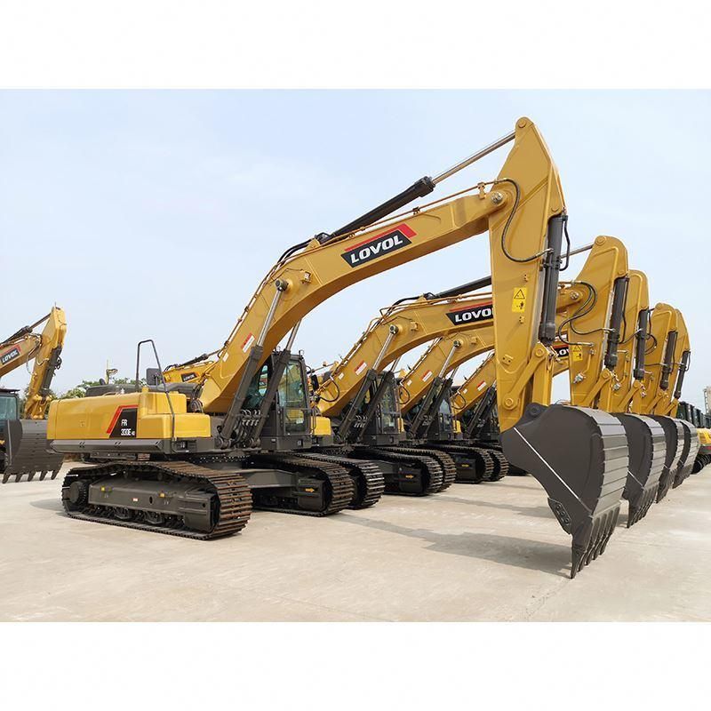 Lovol Fr330e Mining Machine Used Second Hand Crawler Excavator Big Digger Caterpillar Komatsu Hitachi 6 Ton Construction Machinery Excavators for Sale Fr330