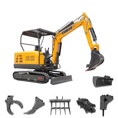 Chinese Earth-Moving Machinery Escavatore Super Mini Garden Excavator Digger Machine Excavadora En Venta