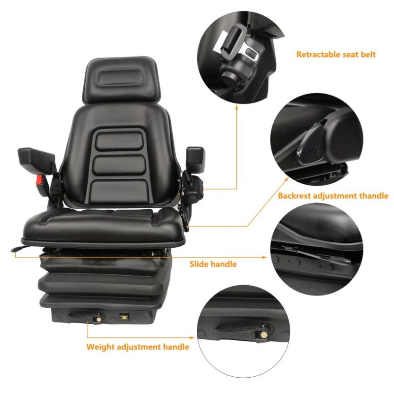 Mechanical Suspension Heavy Equipment Seat