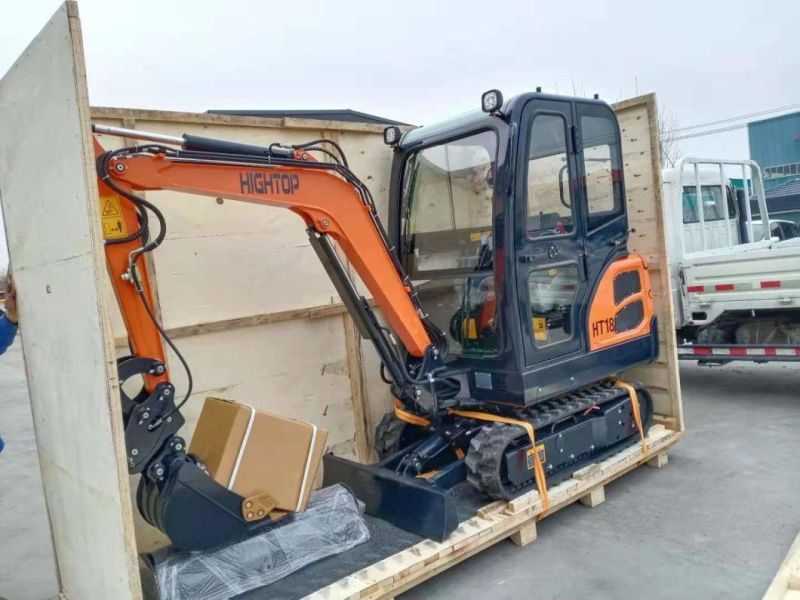 Hot Sale 1 Ton 1.5 Ton Mini Excavator High Quality Earth Moving for Sale