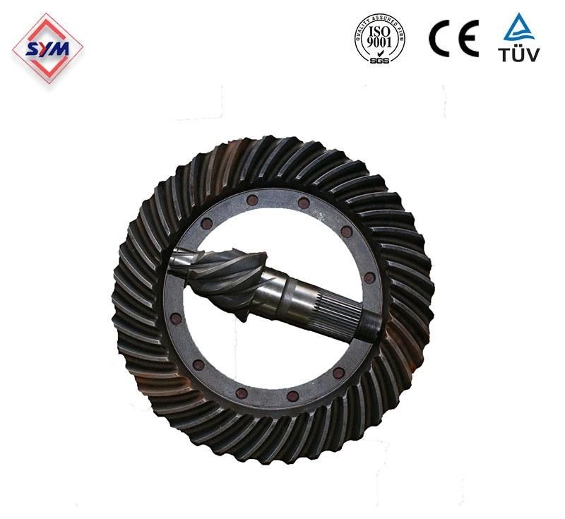 Tower Crane Spare Parts Bevel Gear Pinion