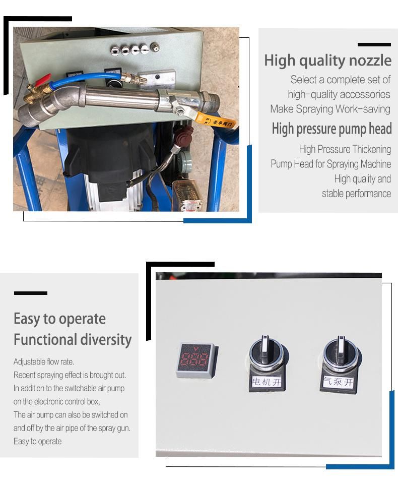 311 Model Mortar Spray Machine Electrical Cement Render Machine