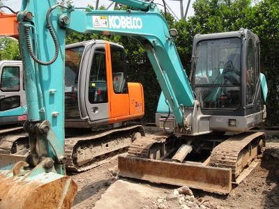Used Kobelco Sk60/Sk70/Sk200/Sk220 Crawler Excavator with Good Condition