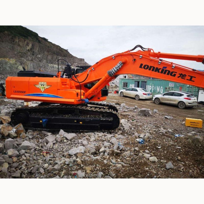 Used Second Hand Hydraulic Crawler Excavators Caterpillar Komatsu Hitachi Earth Moving Construction machinery Lonking Excavadora Usada LG6490f LG6266f LG550f