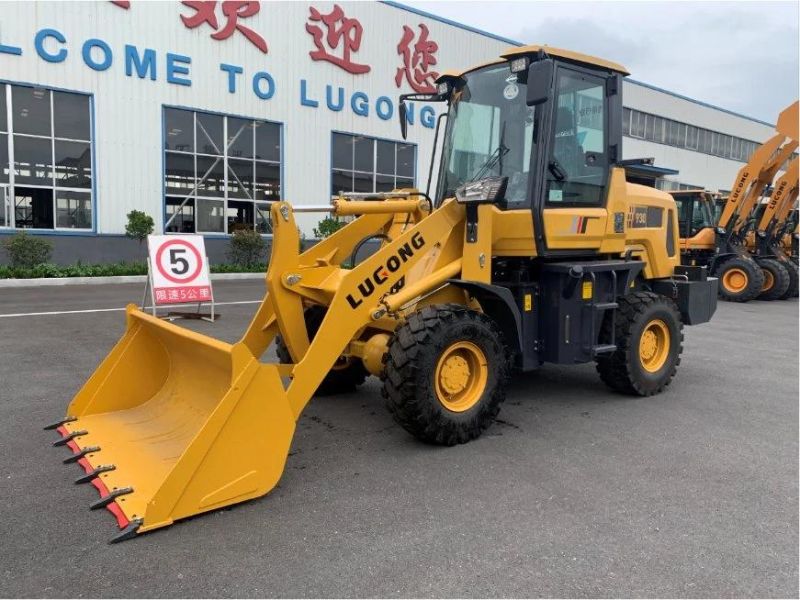 Lugong 1.8 Ton Wheel Loader with Quick Hitch for Farm