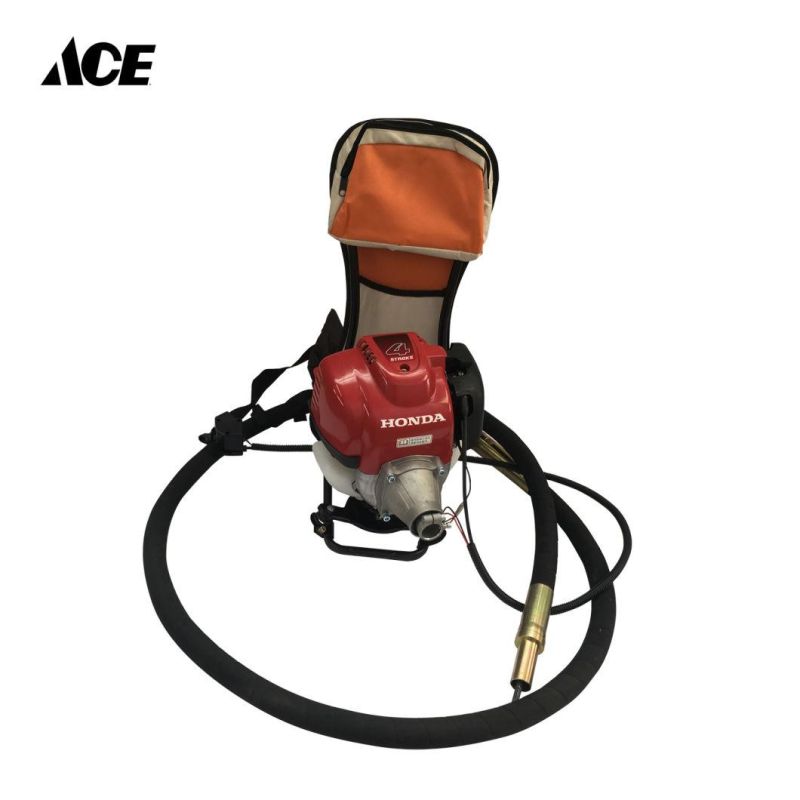 Power High Frequency Backpack Petrol Engine Concrete Vibrator