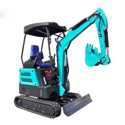 Adaptable Mini 1700kg Micro Excavator for Sale Excavator Mini Digger 1.7 Ton