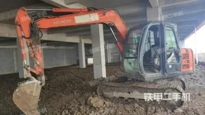 Used Mini Medium Backhoe Excavator Hitachi Zx70-5g Construction Machine Second-Hand