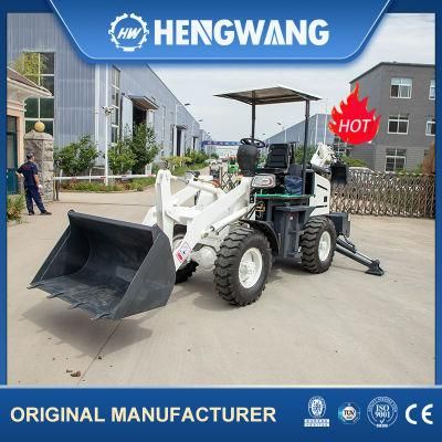 Wheel Drive Loader Tractor Excavator with Loader