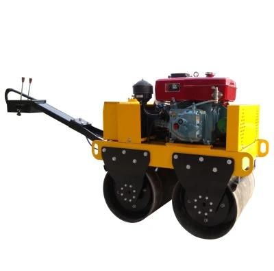 Mini Double Drum Vibratory Road Roller for Asphalt Roads with CE