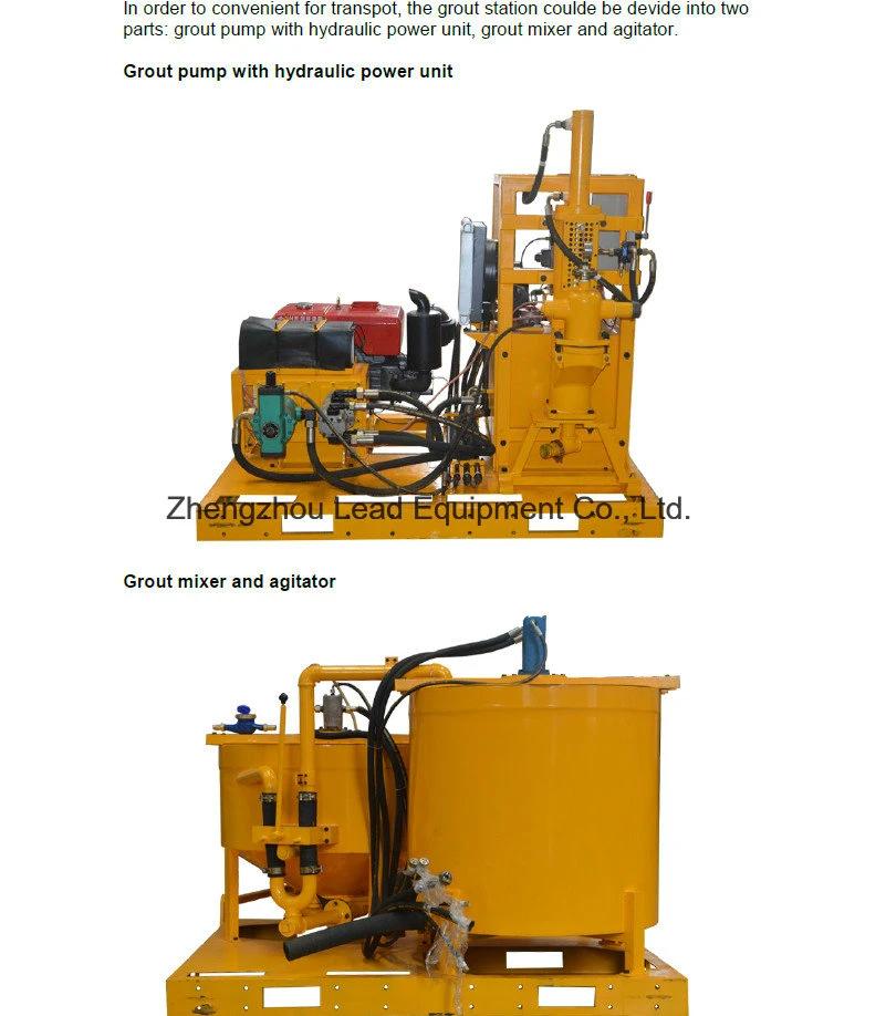Competitive Price with Compact Size Mixing Plant for Cement Grout