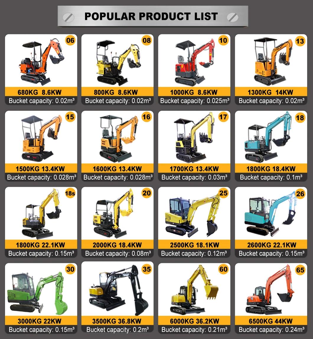 Wildly Used 360 Degree Rotation Mini Excavator for Sale in UAE