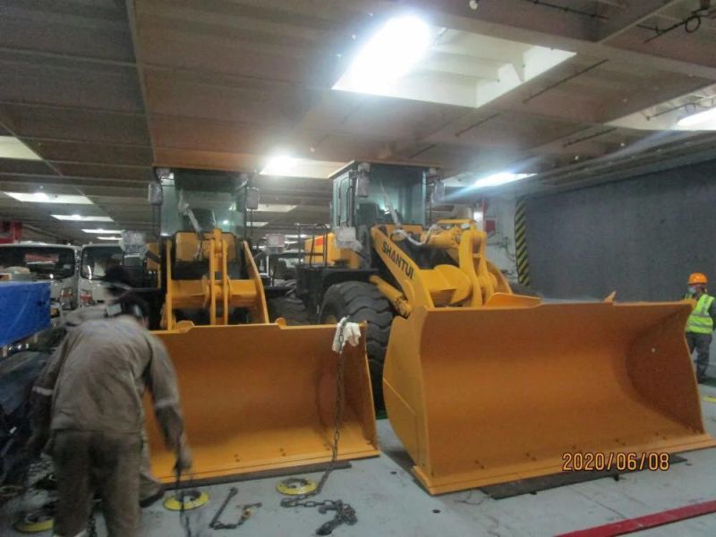 Popular 5ton Load Capacity Small Wheeled Loaders SL50wn with Factory on Sale