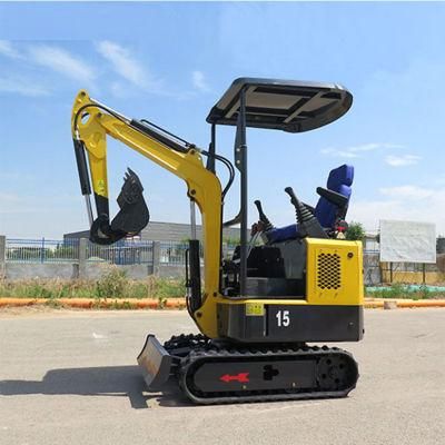 1.5 T Hydraulic Crawler Excavator Mini Digger Excavator/Micro Digger/Small Digger/Excavator Machine for Sale